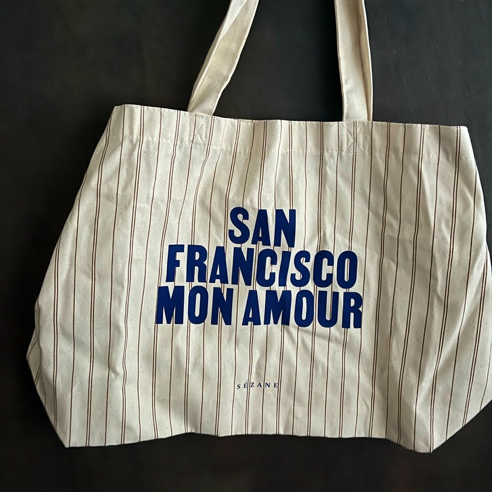 Cotton tote, new